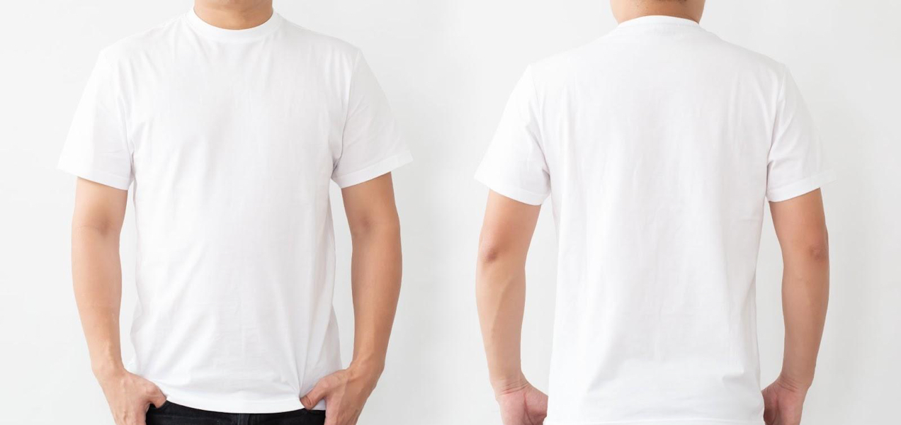 blank white t-shirts for customization