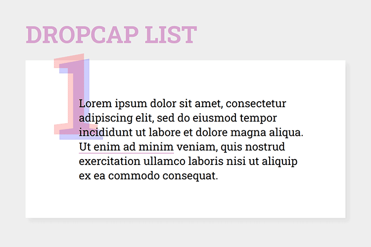 8 CSS Snippets for Creating Stylish Drop Caps