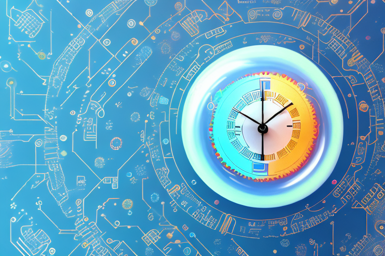 an SSD (Solid State Drive) being shielded by a protective bubble, surrounded by symbols of maintenance like a small brush, a droplet of oil, a thermometer indicating optimal temperature, and a clock to signify time, hand-drawn abstract illustration for a company blog, in style of corporate memphis, faded colors, white background, professional, minimalist, clean lines