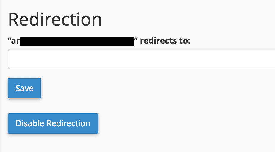 Set Redirection | BigCloudy