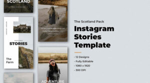 Top 20 Free Instagram Story Graphic and Video Templates