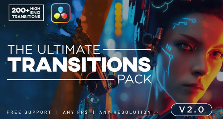 Best 15 Transition Packs for DaVinci Resolve in 2024