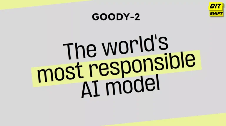 Goody-2 is an AI-powered chatbot that is designed to push boundaries when it comes to safety and responsibility.