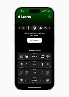 Apple Recently Introduced Apple Sports, A Free App For iPhone