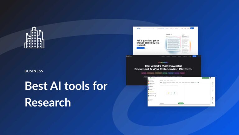10 Best AI tools for Research in 2024 (Compared)