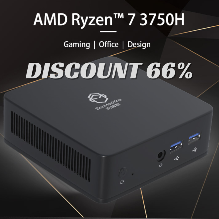 Unleashing Power and Versatility: GenMachine’s New Mini PC with AMD Ryzen 7 3750H CPU