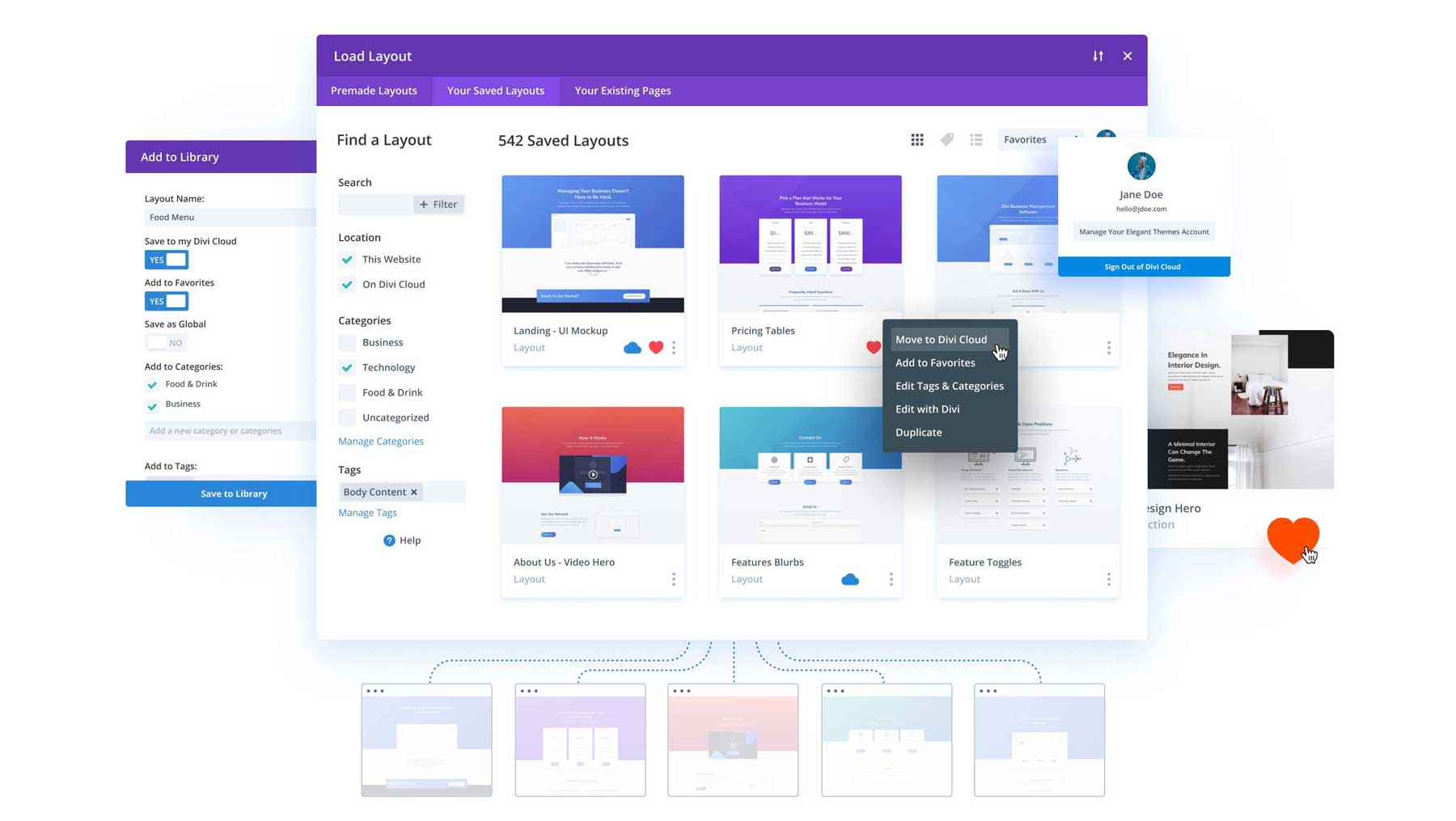 Divi Cloud