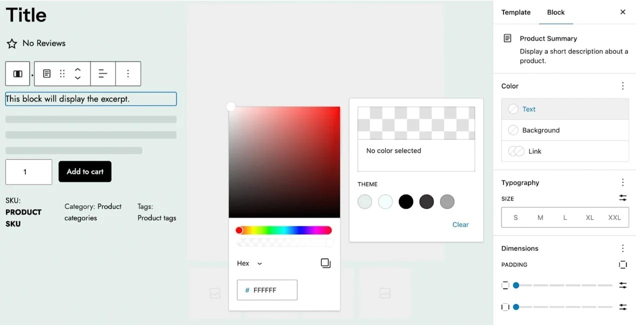 color picker for blocks