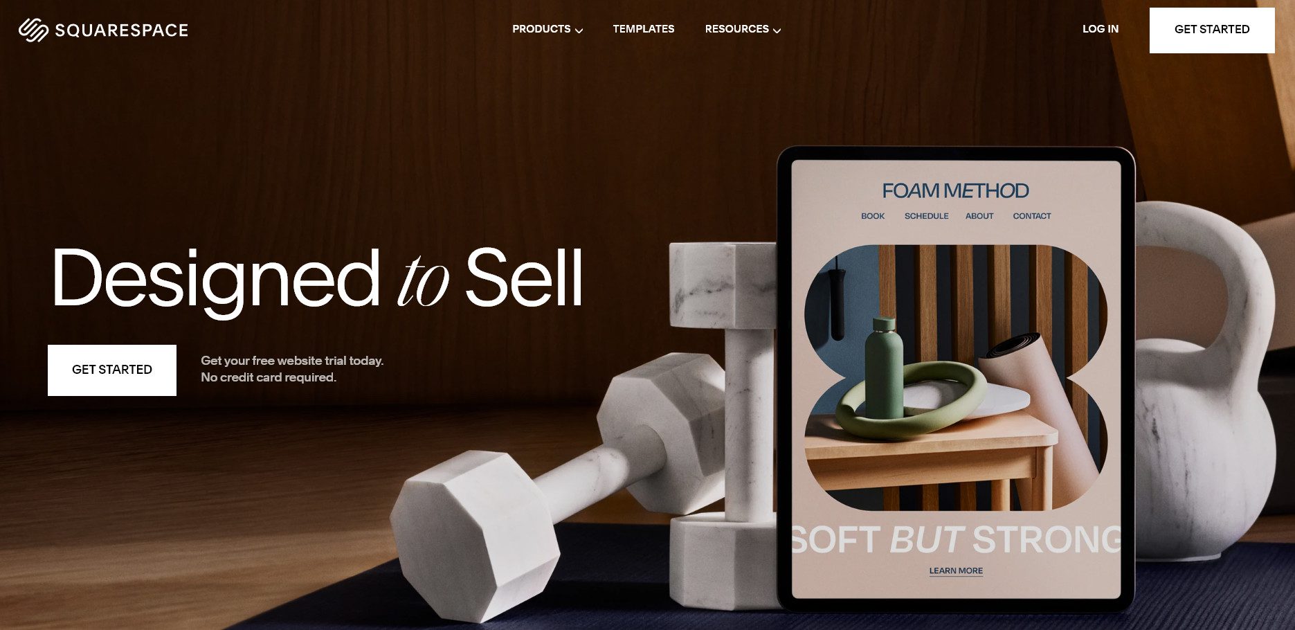 Squarespace - Homepage - May 2024