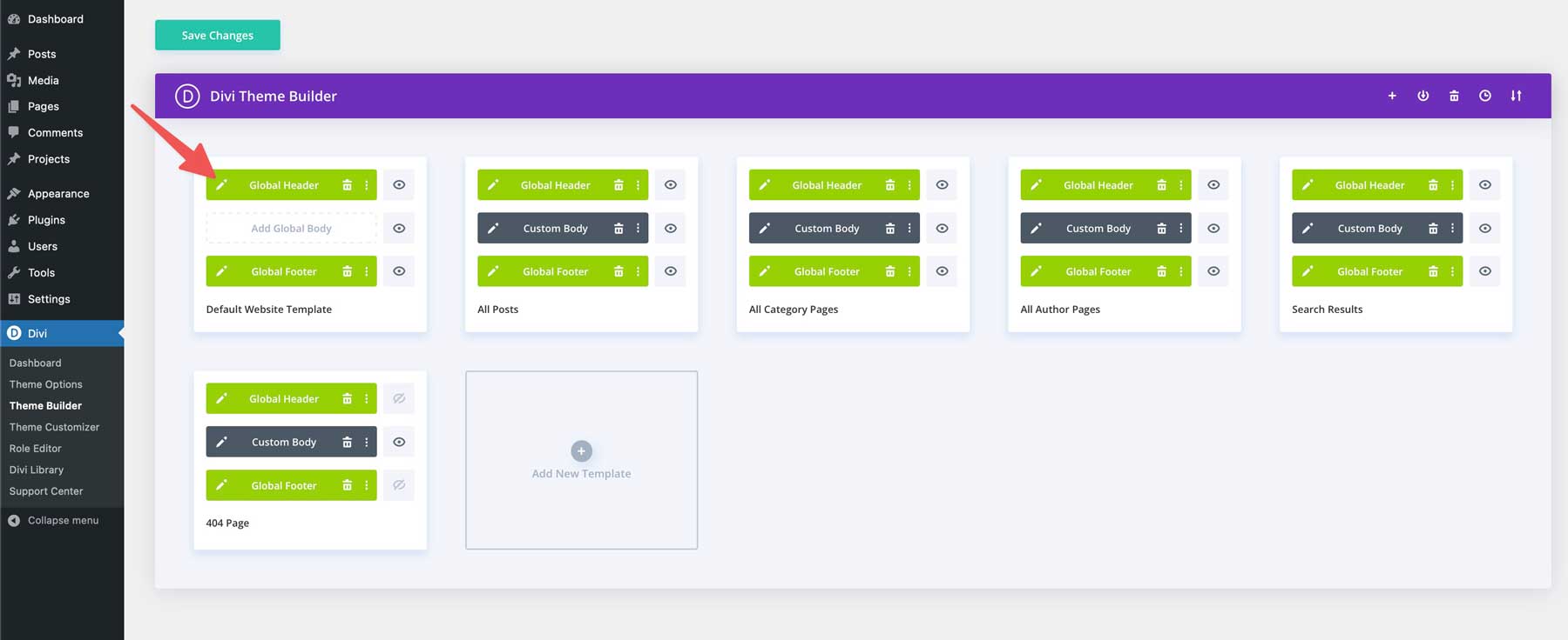 Attorney starter site for Divi