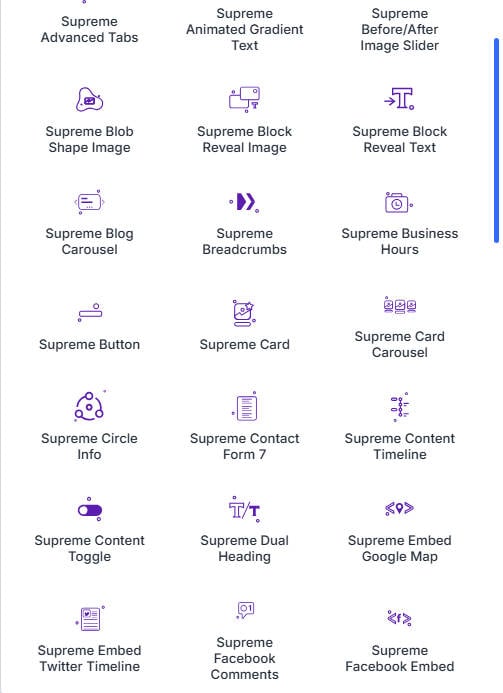 Module Picker with Supreme Pro Modules in Divi 5