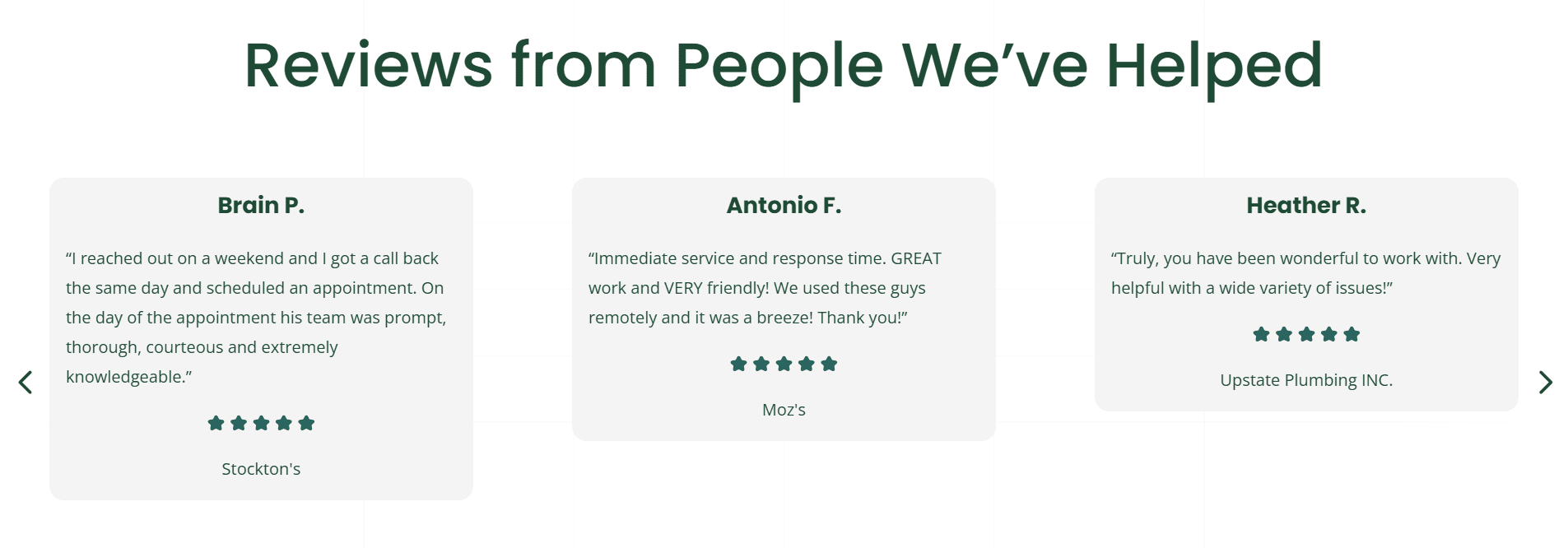 Example of the End Result